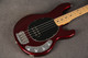 Ernie Ball Music Man StingRay 3 EQ H - Candy Red 2009 - 2nd Hand