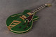 D'Angelico DLX SS - Matte Green - 2nd Hand