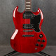Vintage VS6 ReIssued Electric Guitar - Cherry Red - 2nd Hand (168309)