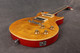 Vintage V100AFD ReIssued Electric Guitar Flamed Amber - 2nd Hand