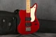 Fender Pawn Shop Reverse Jaguar Bass Guitar - Candy Apple Red - 2nd Hand