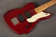 Fender Pawn Shop Reverse Jaguar Bass Guitar - Candy Apple Red - 2nd Hand