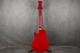 Italia Torino Semi Hollow Bass Guitar - Red Sparkle - 2nd Hand