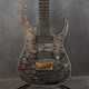 Ibanez Iron Label RGIX27FEQM-TG 7-String - Transparent Grey - 2nd Hand