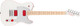 Fender John 5 Ghost Telecaster - Arctic White