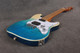 Flight Pathfinder Tenor Electric Ukulele - Trans Blue - 2nd Hand (170743)