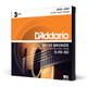 Daddario 80/20 Bronze EJ10-3D Extra Light Set, 10-47, 3 Pack