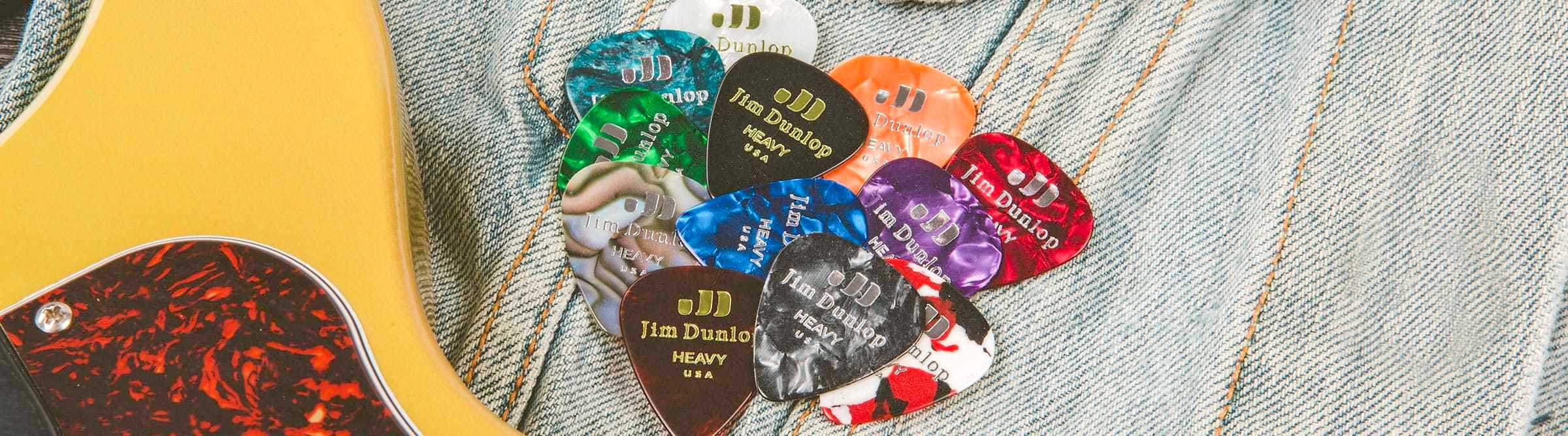 Jim Dunlop Celluloid Guitar Picks