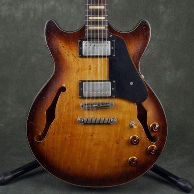 Ibanez Artcore Vintage AMV10A Electric Guitar - Tobacco Low Gloss