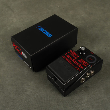 【希少】BOSS RC1 loop station black Boss RC-1 Loop Station Looper Pedal - Black | Sweetwater