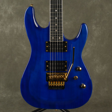 Harley Benton Progressive Superstrat - Trans Blue - 2nd Hand