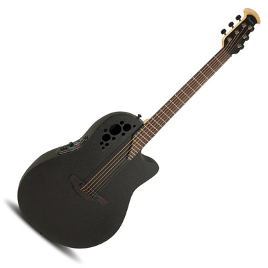 Ovation Pro Series Elite 1868TX Super Shallow - Black Textured