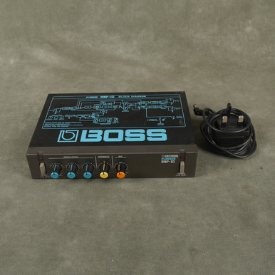 Boss RBF-10 Flanger FX Unit & PSU - 2nd Hand