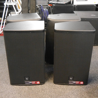 【 C 】複3645 Electro-Voice ELX115 スピーカー ペア エレクトロボイス 【2個口発送品】 - Electro-Voice ELX115 Active M Distribution