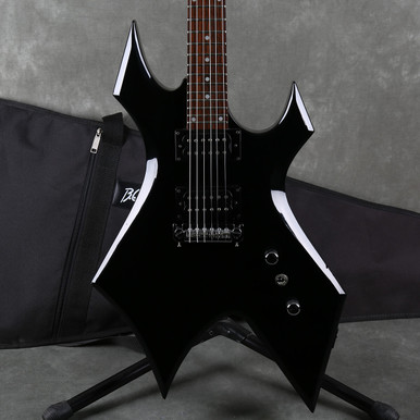 BC Rich Warlock Bronze Series - Black w/Gig Bag - 2nd Hand