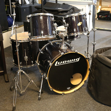 Ludwig Accent CS Custom Drum Kit & Hardware w/Bag **COLLECTION ONLY** - 2nd  Hand