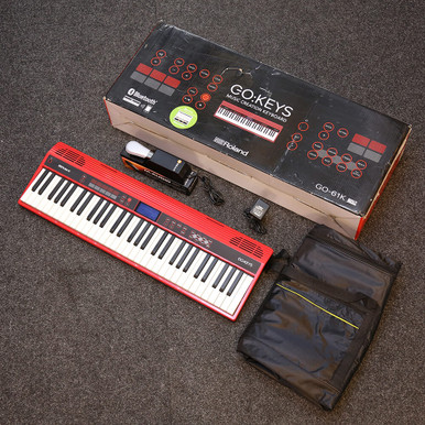 【美品・元箱付き】Roland GO:KEYS GO-61K Roland GO:KEYS 61-key Music Creation Piano Keyboard with