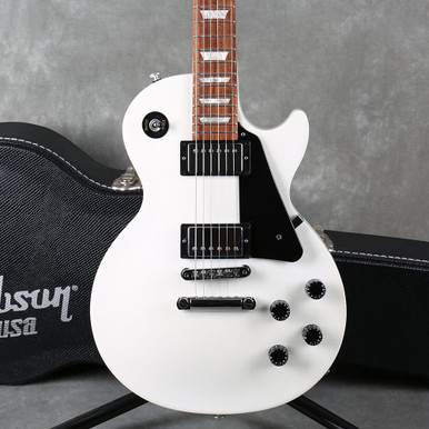 【希少】Gibson Les Paul Custom Alpine White Gibson Les Paul Studio Alpine White 2nd Hand | Rich Tone Music
