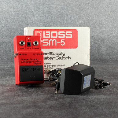 Boss PSM-5 Power Supply and Master Switch 2nd Hand | Rich Tone Music