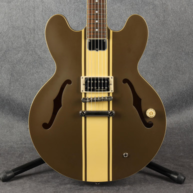 Epiphone Tom Delonge ES-333 Racing Stripe Brown 2nd Hand | Rich