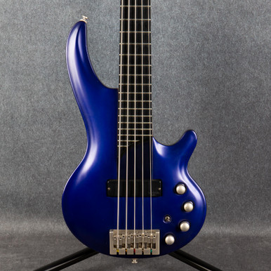 【美品】CORT CURBOW BASS 5 5弦ベース Cort Curbow 5 String Bass Blue 2nd Hand | Rich Tone Music