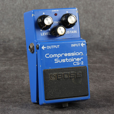 BOSS Compression Sustainer 　PS-2 CS-2 Compression Sustainer Review: It's a great match