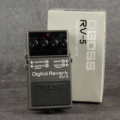 Boss RV-5 Digital Reverb Pedal 2nd Hand | Rich Tone Music