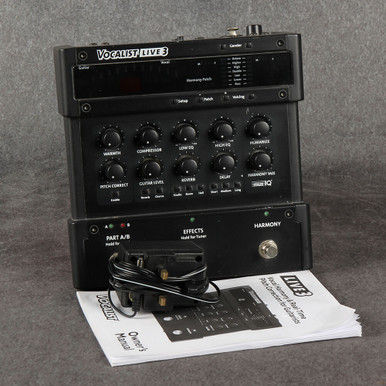 Digitech Vocalist Live 3 Vocal Harmony Pedal 2nd Hand | Rich Tone