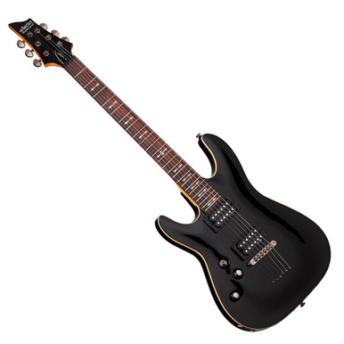 Schecter Omen 5 LH 左利き Schecter Omen-5 Left Handed Bass Guitar, Black at Gear4music