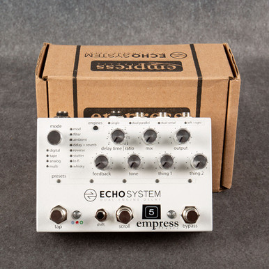 Empress Effects Echosystem Dual Engine Delay 2nd Hand | Rich Tone