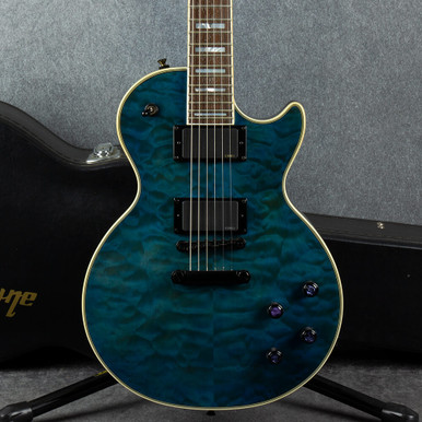Epiphone Les Paul Custom Prophecy Plus Ex Midnight Sapphire 2nd