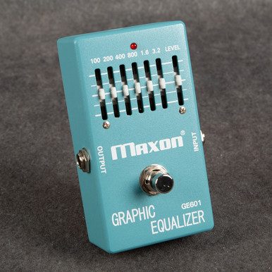 MAXON マクソン GE601 graphic equalizer Maxon GE601 Graphic Equalizer