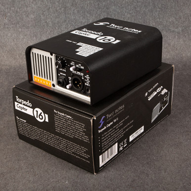 Two Notes Torpedo Captor 16 Ohm Compact Loadbox and Amp DI 2nd