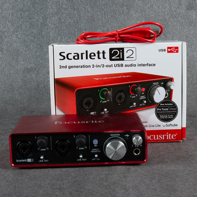 Focusrite Scarlett 2i2 2nd Gen Audio Interface 2nd Hand | Rich