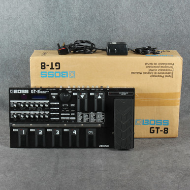 Boss GT-8 Guitar Effects Processor 2nd Hand | Rich Tone Music