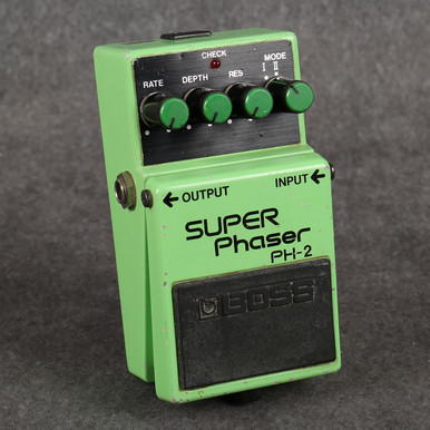 Boss PH-2 Super Phaser Made in Japan Black Label 2nd Hand