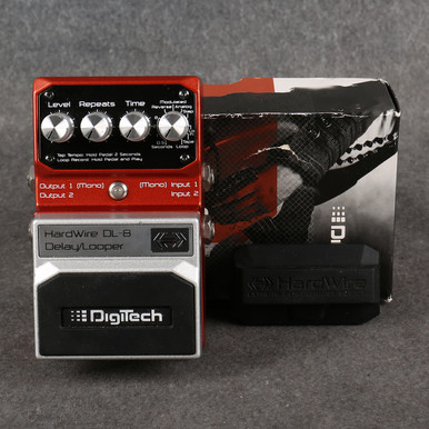 Digitech Hardwire DL-8 Delay Looper 2nd Hand | Rich Tone Music