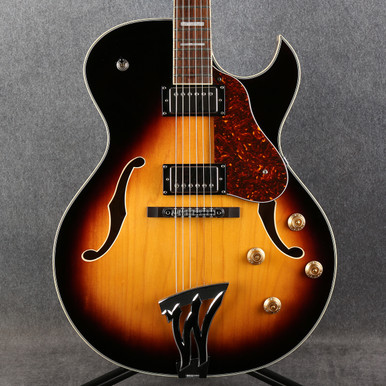 Washburn J3-TS Hollowbody Electric Tobacco Sunburst 2nd Hand