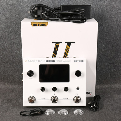 HOTONE Ampero Ⅱ Stomp & Jim Dunlop EXP Hotone Ampero II Stomp Amp Modeler & Effects Processor - bmusic