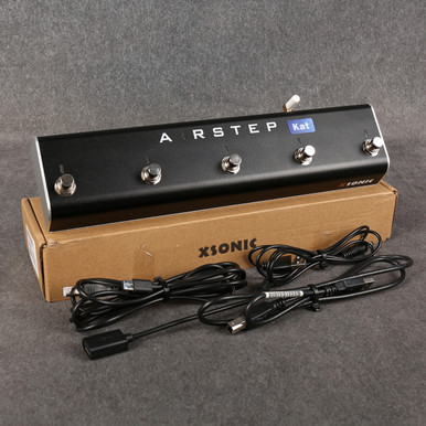 Airstep Kat EX Footswitch Per Amplificatori Boss Katana - Controllo Wireless, 2 Ingressi Espressione, Per Gen3/MkII/MkI