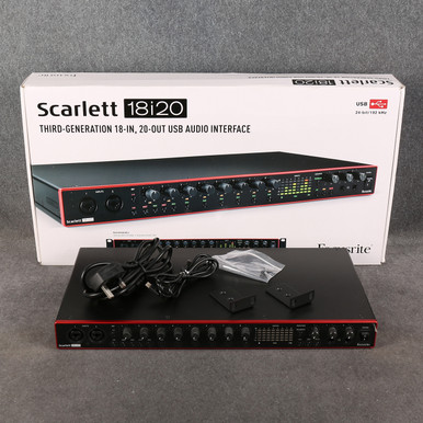 Focusrite Scarlett 18i20 3rd Gen USB Audio Interface 2nd Hand