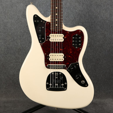 Fender Jaguar MX H-Hホワイト Fender Classic Player Jaguar Special HH Olympic White 2nd Hand