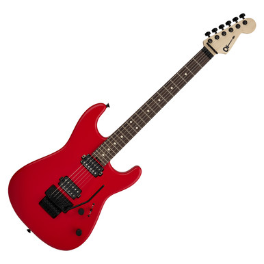 Charvel Pro-Mod San Dimas Style 1 HH FR RW - Satin Ferrari Red