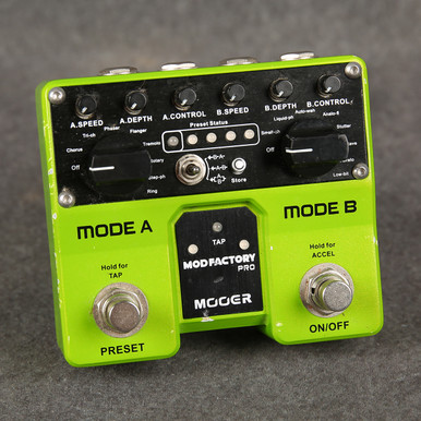 Mooer Mod Factory Pro Dual Engine Modulation Pedal 2nd Hand