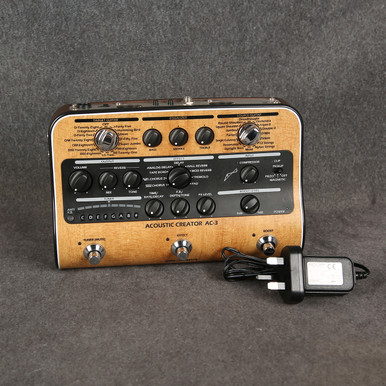 Zoom AC-3 Acoustic Creator Pedal 2nd Hand | Rich Tone Music