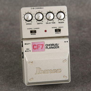 Ibanez CF7 Chorus Flanger 2nd Hand | Rich Tone Music