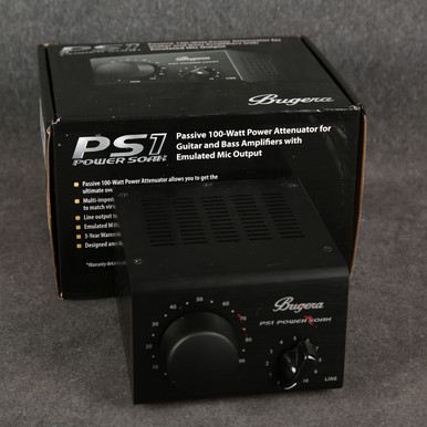 Atenuador Potência Valvulado Bugera Ps1 Power Soak Até 100w