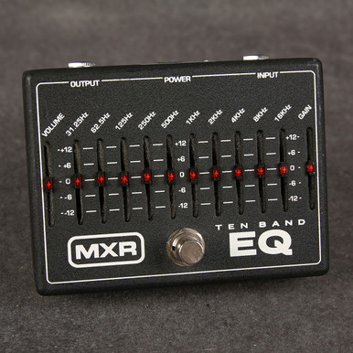 MXR ten band eq 箱あり Dunlop MXR Ten Band EQ 2nd Hand | Rich Tone Music