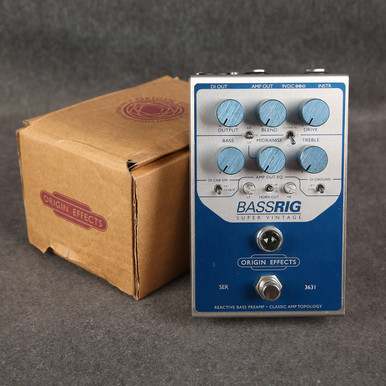 Origin Effects Bassrig Super Vintage 2nd Hand | Rich Tone Music