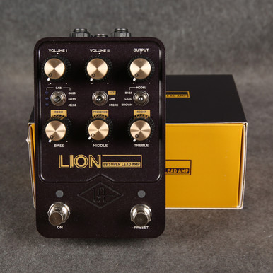 Universal Audio UAFX Lion '68 Super Lead Amp Simulator Pedal 2nd